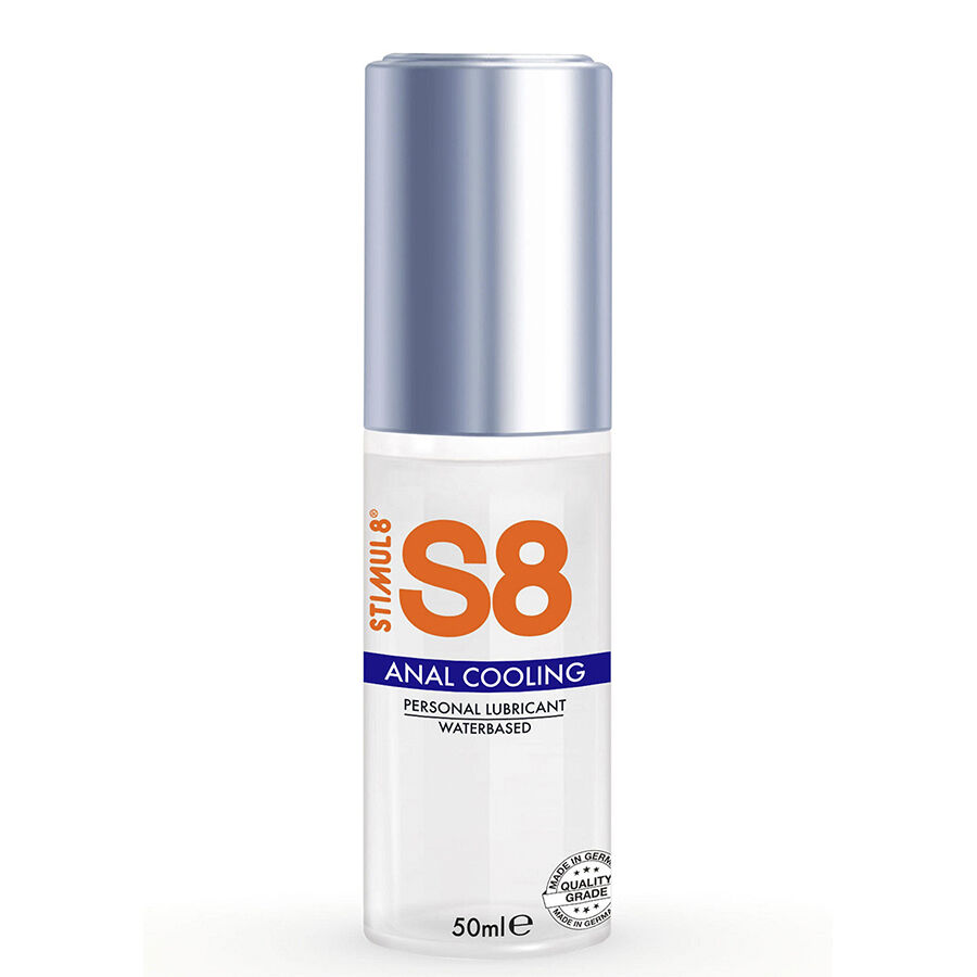 Imagen que nos facilita STIMUL8 de su producto erótico STIMUL8 - S8 LUBRICANTE ANAL EFECTO FRÍO 50 ML para nuestra categoría "DROGUERÍA |Lubricantes|Efecto Frío".