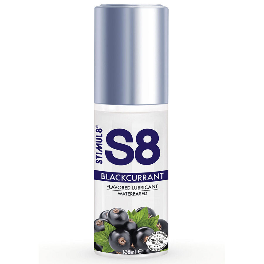 Imagen que nos facilita STIMUL8 de su producto erótico STIMUL8 - S8 LUBRICANTE DE ARNDANOS 125 ML para nuestra categoría "DROGUERÍA |Lubricantes|Con deliciosos Sabores".