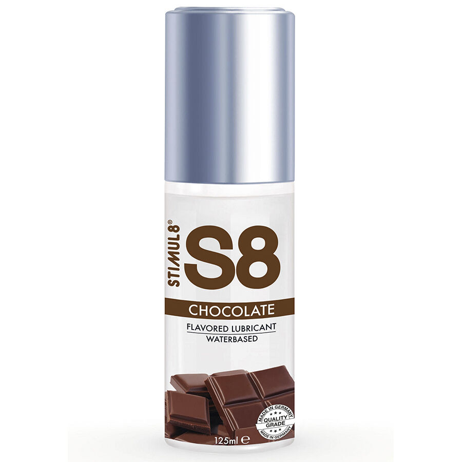 Imagen que nos facilita STIMUL8 de su producto erótico STIMUL8 - S8 LUBRICANTE DE CHOCOLATE 125 ML para nuestra categoría "DROGUERÍA |Lubricantes|Con deliciosos Sabores".