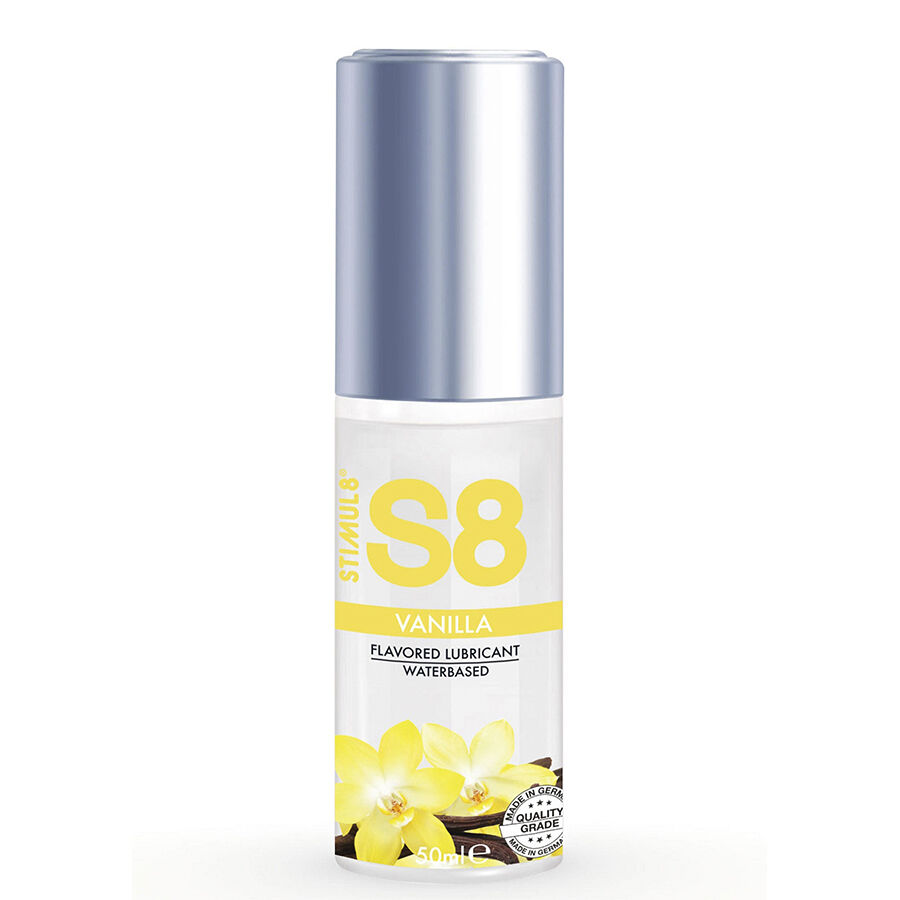 Imagen que nos facilita STIMUL8 de su producto erótico STIMUL8 - S8 LUBRICANTE DE VAINILLA 125 ML para nuestra categoría "DROGUERÍA |Lubricantes|Con deliciosos Sabores".