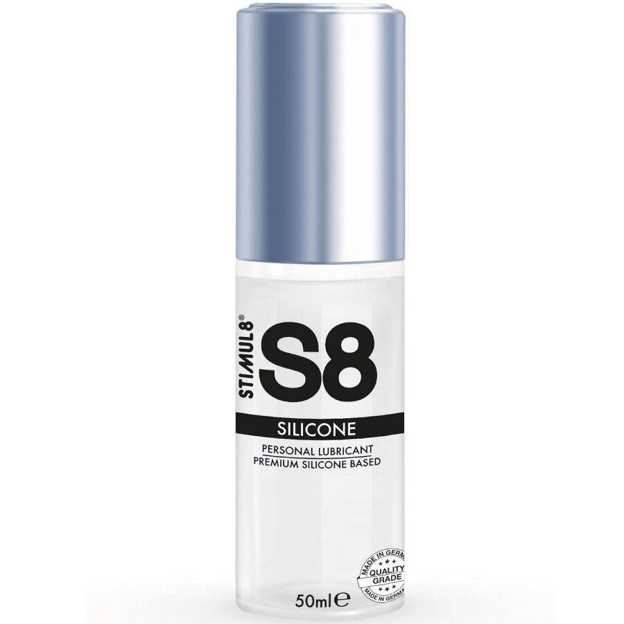 Imagen que nos facilita STIMUL8 de su producto erótico STIMUL8 - S8 LUBRICANTE SILICONA 50 ML para nuestra categoría "DROGUERÍA |Lubricantes|Base Silicona".