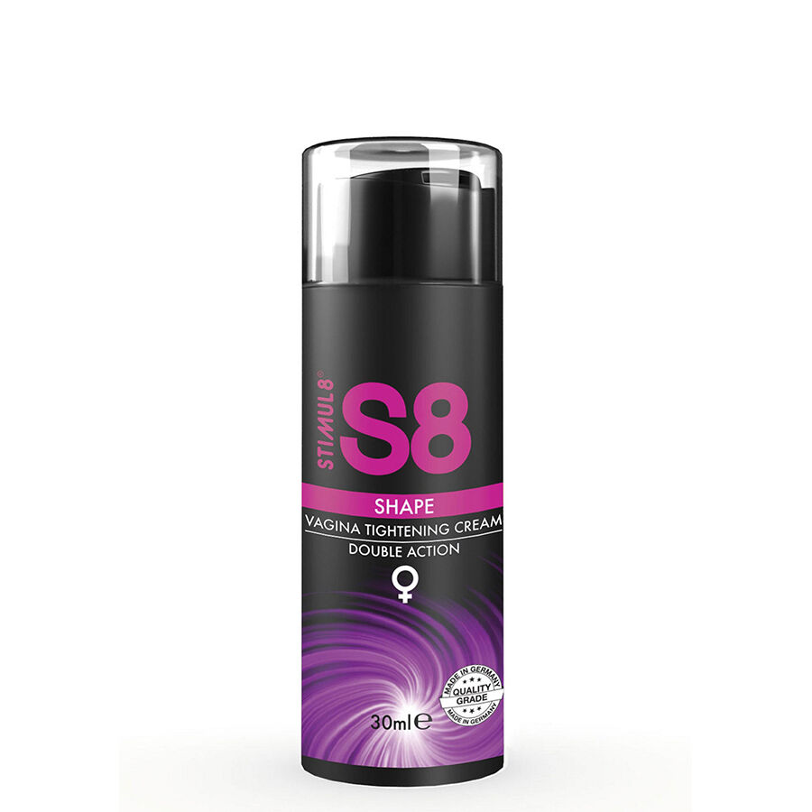 Imagen que nos facilita STIMUL8 de su producto erótico STIMUL8 - S8 SHAPE CREMA REAFIRMANTE VAGINAL 30 ML para nuestra categoría "DROGUERÍA |Estimulantes para Ellas|Vagina virgen".