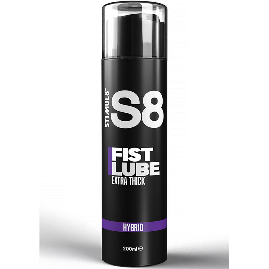 Imagen que nos facilita STIMUL8 de su producto erótico STIMUL8 - S8 LUBRICANTE PARA PUÑOS HÍBRIDO EXTRA GRUESO 200 ML para nuestra categoría "DROGUERÍA |Lubricantes|Base Silicona + Agua".