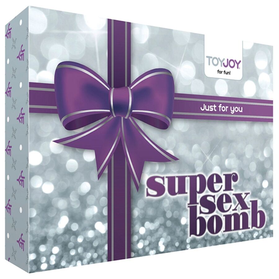 Imagen que nos facilita TOYJOY de su producto erótico TOYJOY - JUST FOR YOU SUPER SEX BOMB CAJA para nuestra categoría "JUGUETES BIENESTAR |Kits juguetes sexuales".