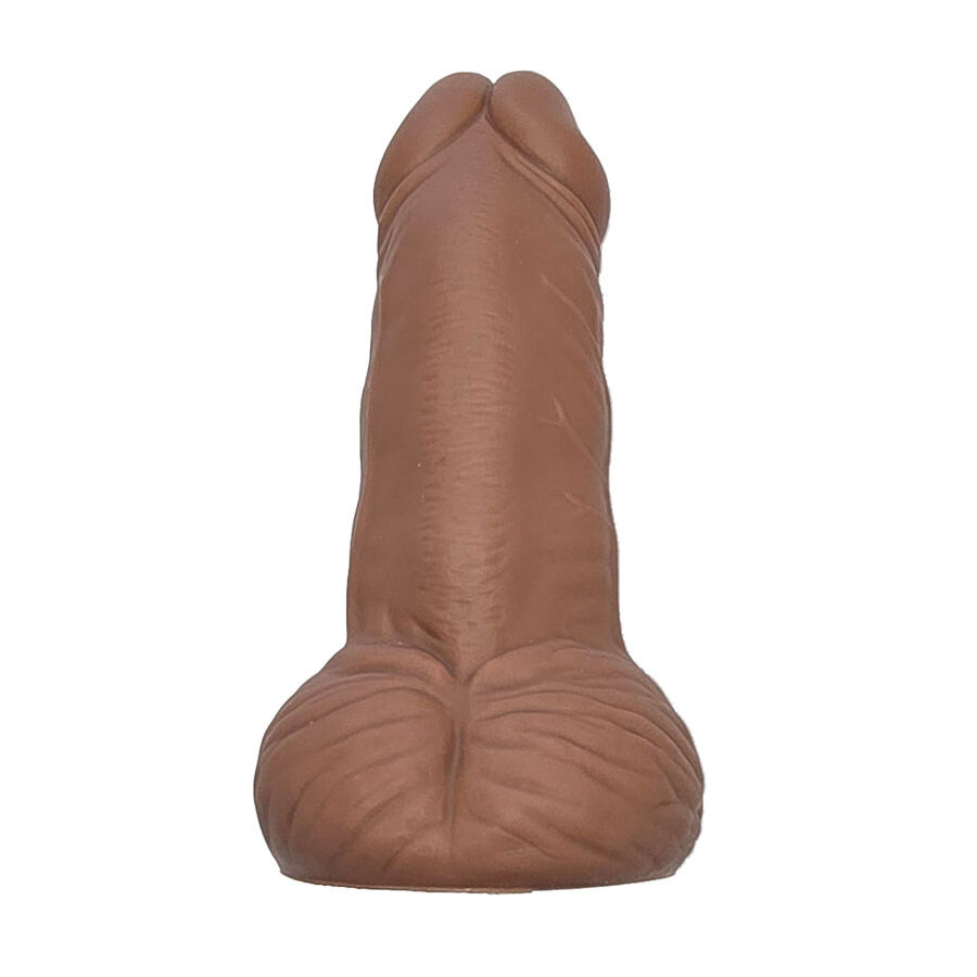 Imagen que nos facilita DIABLO PICANTE de su producto erótico DIABLO PICANTE - JUGUETE ANTIESTRÉS CON FORMA DE PENE COLOR MULATO para nuestra categoría "ARTÍCULOS VARIOS|Articulos divertidos".