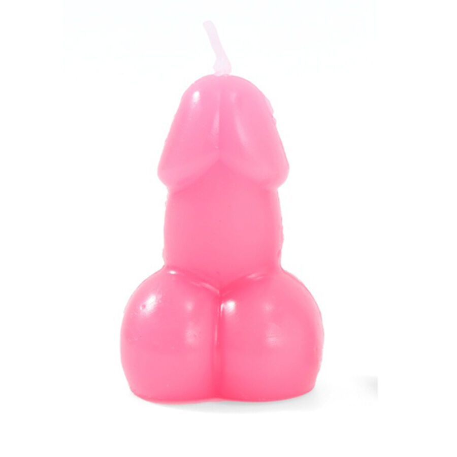 Imagen que nos facilita DIABLO PICANTE de su producto erótico DIABLO PICANTE - VELA CON FORMA DE PENE COLOR FUCSIA para nuestra categoría "ARTÍCULOS VARIOS|Articulos divertidos".