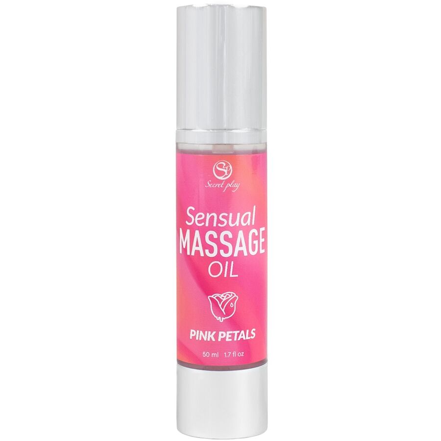 Imagen que nos facilita SECRETPLAY COSMETIC de su producto erótico SECRETPLAY - ACEITE DE MASAJE PÉTALOS DE ROSA para nuestra categoría "DROGUERÍA |Para Masajes|Aceites con Sabores".