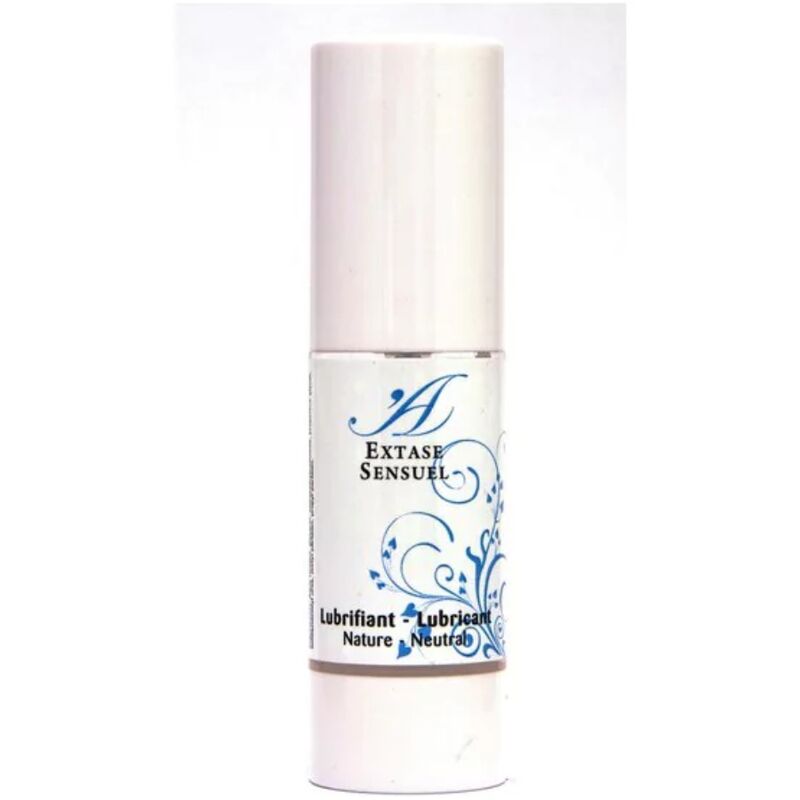 Imagen que nos facilita EXTASE SENSUAL de su producto erótico EXTASE SENSUAL - LUBRICANTE NATURAL 30 ML (FECHA DE CADUCIDAD PRÓXIMA) para nuestra categoría "DROGUERÍA |Lubricantes|Base Agua".