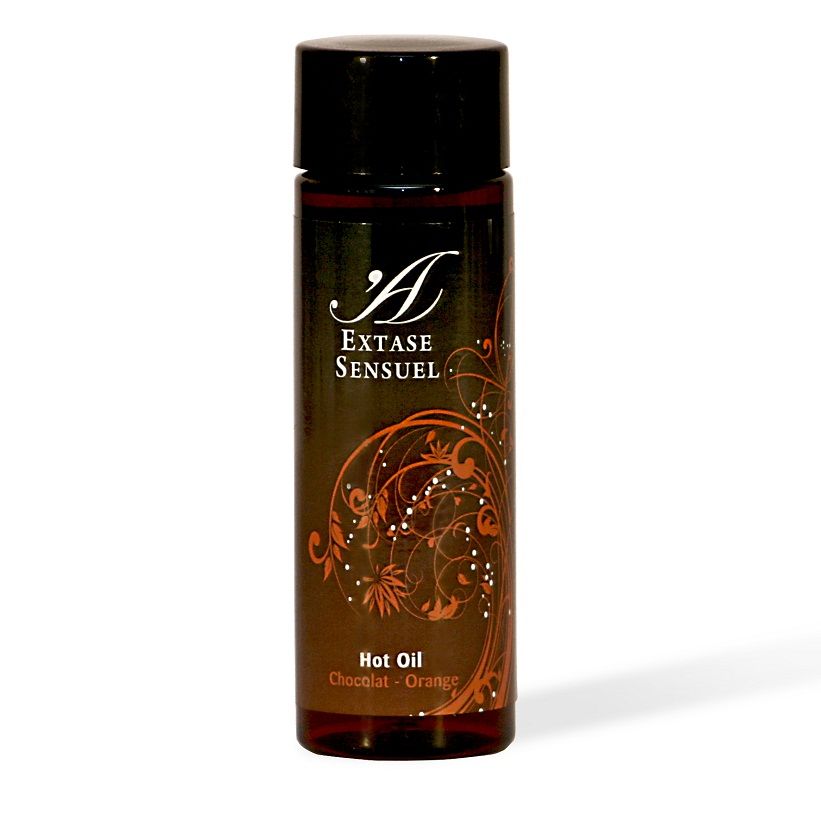 Imagen que nos facilita EXTASE SENSUAL de su producto erótico EXTASE SENSUAL - ACEITE ESTIMULANTE CHOCOLATE Y NARANJA 100 ML para nuestra categoría "DROGUERÍA |Para Masajes|Con efecto calor".