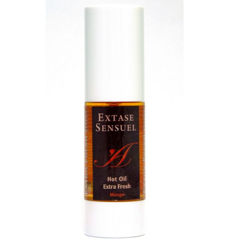 Imagen que nos facilita EXTASE SENSUAL de su producto erótico EXTASE SENSUAL - ACEITE ESTIMULANTE MANGO 30 ML para nuestra categoría "DROGUERÍA |Para Masajes|Con efecto calor".