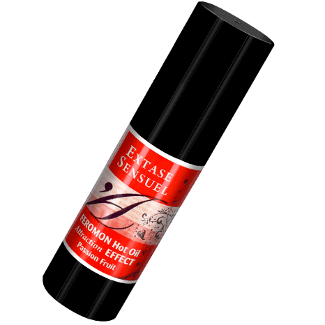 Imagen que nos facilita EXTASE SENSUAL de su producto erótico EXTASE SENSUAL - ACEITE MASAJE EFECTO CALOR CON FEROMONAS FRUTA DE LA PASION 30 ML para nuestra categoría "DROGUERÍA |Para Masajes|Con efecto calor".