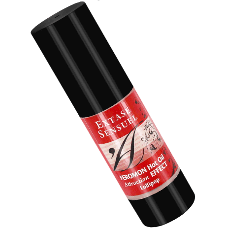 Imagen que nos facilita EXTASE SENSUAL de su producto erótico EXTASE SENSUAL - ACEITE MASAJE EFECTO CALOR CON FEROMONAS PIRULETA 30 ML para nuestra categoría "DROGUERÍA |Para Masajes|Con efecto calor".