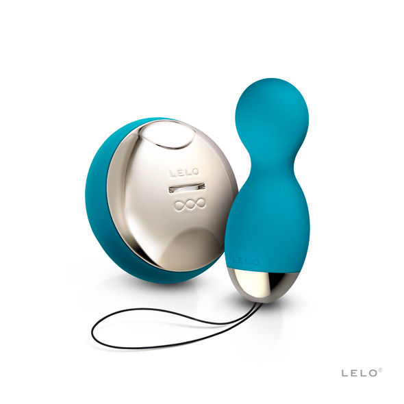 Imagen que nos facilita LELO de su producto erótico LELO - INSIGNIA BOLAS HULA AZUL para nuestra categoría "JUGUETES BIENESTAR |Vibradores|Vibradores control remoto".
