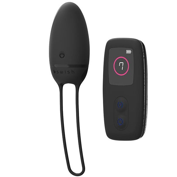 Imagen que nos facilita B SWISH de su producto erótico B SWISH - BNAUGHTY PREMIUM UNLEASHED NEGRO para nuestra categoría "JUGUETES BIENESTAR |Vibradores|Vibradores control remoto".