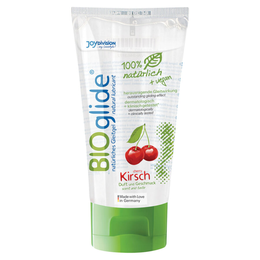 Imagen que nos facilita JOYDIVISION BIOGLIDE de su producto erótico JOYDIVISION BIOGLIDE - LUBRICANTE SABOR CEREZA 80 ML para nuestra categoría "DROGUERÍA |Lubricantes|Con deliciosos Sabores".