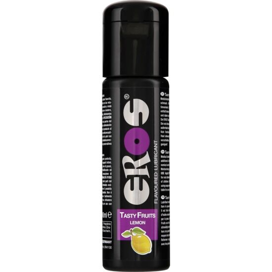 Imagen que nos facilita EROS CLASSIC LINE de su producto erótico EROS - TASTY FRUITS LUBRICANTE LIMON 100 ML para nuestra categoría "DROGUERÍA |Lubricantes|Con deliciosos Sabores".