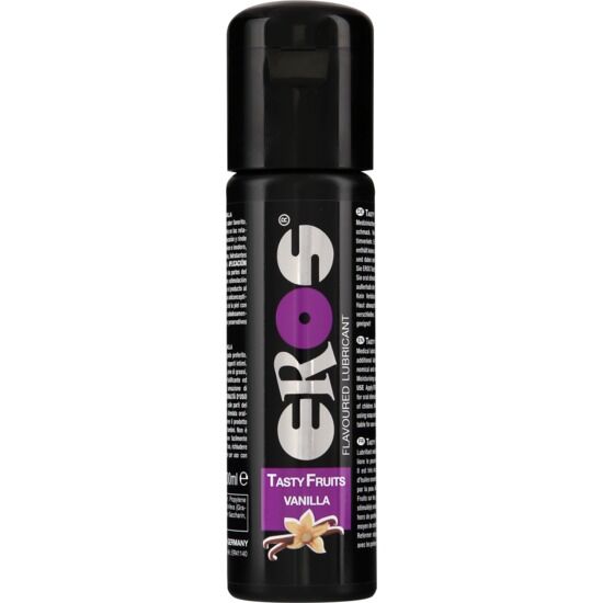 Imagen que nos facilita EROS CLASSIC LINE de su producto erótico EROS - TASTY FRUITS LUBRICANTE VAINILLA 100 ML para nuestra categoría "DROGUERÍA |Lubricantes|Con deliciosos Sabores".