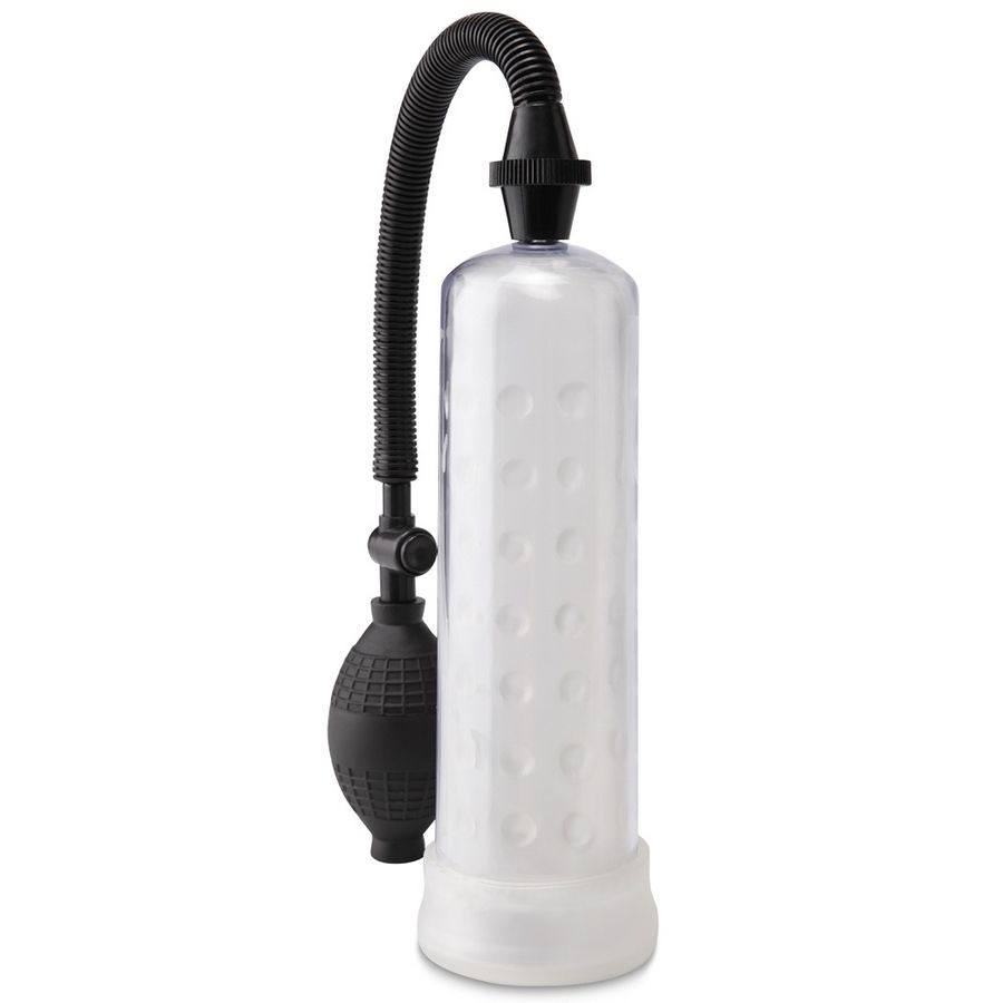 Imagen que nos facilita PUMP WORX de su producto erótico PUMP WORX - BOMBA DE ERECCION DE SILICONA TRANSPARENTE para nuestra categoría "JUGUETES BIENESTAR |Juguetes para Hombres|Accesorios para el pene|Bomba Alargadora Pene".