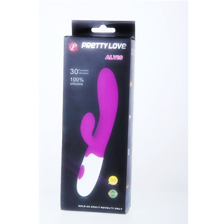 Imagen que nos facilita PRETTY LOVE FLIRTATION de su producto erótico PRETTY LOVE - FLIRTATION VIBRADOR CON ESTIMULADOR CLITORIS ALVIS para nuestra categoría "JUGUETES BIENESTAR |Vibradores|Vibradores Rabbit".