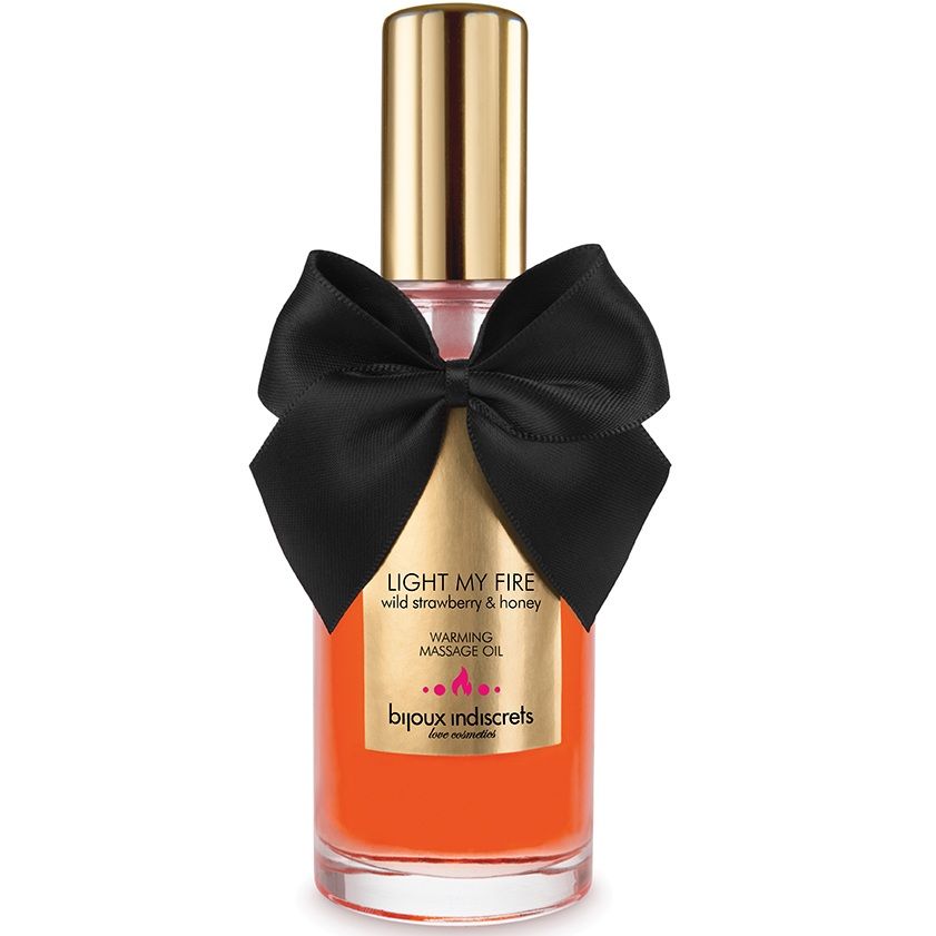 Imagen que nos facilita BIJOUX LOVE COSMETIQUES de su producto erótico BIJOUX - ACEITE MASAJE EFECTO CALOR AROMA FRESA para nuestra categoría "DROGUERÍA |Para Masajes|Con efecto calor".