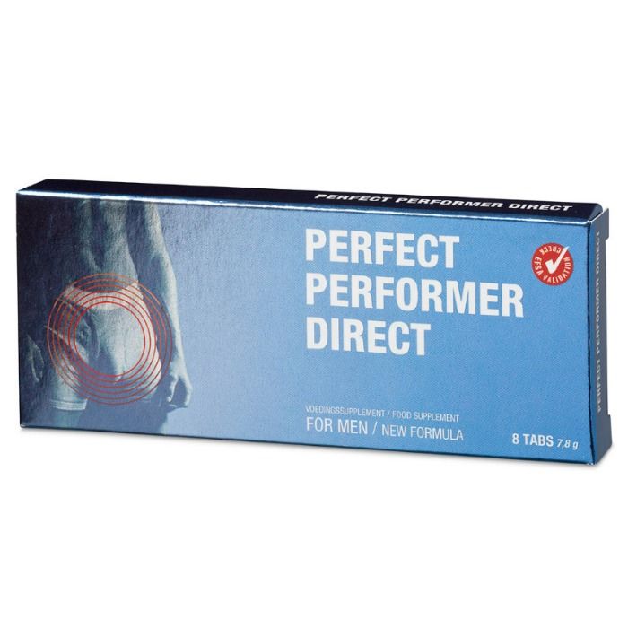 Imagen que nos facilita COBECO PHARMA de su producto erótico PERFECT PERFORMER DIRECT - Complemento alimenticio para el deseo y bienestar físico para nuestra categoría "DROGUERÍA |Complementos Alimenticios|Cápsulas para Hombres".
