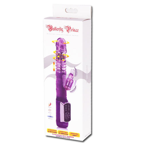 Imagen que nos facilita BAILE ROTATIONS de su producto erótico BAILE - U.S. RABBIT BUTTERF PRINCE para nuestra categoría "JUGUETES BIENESTAR |Vibradores|Rotadores y vibradores".