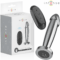 Imagen que nos facilita INTENSE ANAL TOYS de su producto erótico INTENSE - PLUG ANAL 10 VIBRACIONES METAL EN FORMA DE DILDO CON CONTROL REMOTO M para nuestra categoría "JUGUETES BIENESTAR |Anal|Plugs Anales".