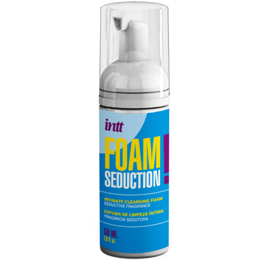 Imagen que nos facilita INTT RELEASES de su producto erótico INTT RELEASES - FOAM SEDUCTION ESPUMA LIMPIADORA ÍNTIMA 50 ML para nuestra categoría "DROGUERÍA |Desinfección y Mantenimiento |Limpieza íntima".