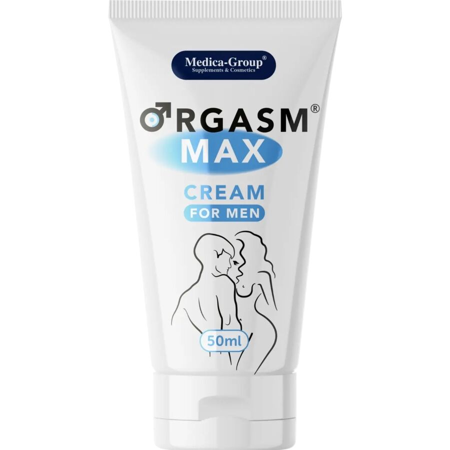 Imagen que nos facilita MEDICA GROUP de su producto erótico MEDICA GROUP - ORGASM MAX CREMA ÍNTIMA PARA HOMBRE 50 ML para nuestra categoría "DROGUERÍA |Estimulantes para Ellos".