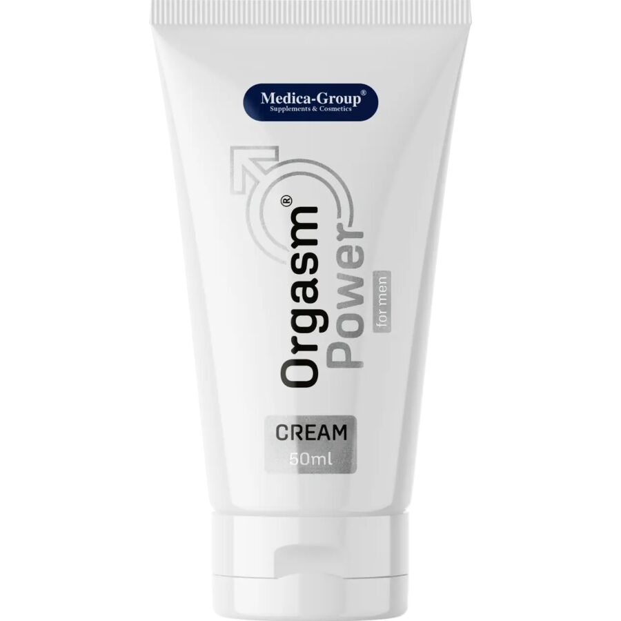 Imagen que nos facilita MEDICA GROUP de su producto erótico MEDICA GROUP - ORGASM POWER CREMA ÍNTIMA PARA HOMBRE 50 ML para nuestra categoría "DROGUERÍA |Estimulantes para Ellos|Aumento Erección".