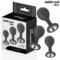 Imagen que nos facilita ADDICTED TOYS de su producto erótico ADDICTED TOYS - SET DE 3 PLUG SILICONA ANAL CON JOYA para nuestra categoría "JUGUETES BIENESTAR |Anal|Plugs Anales".