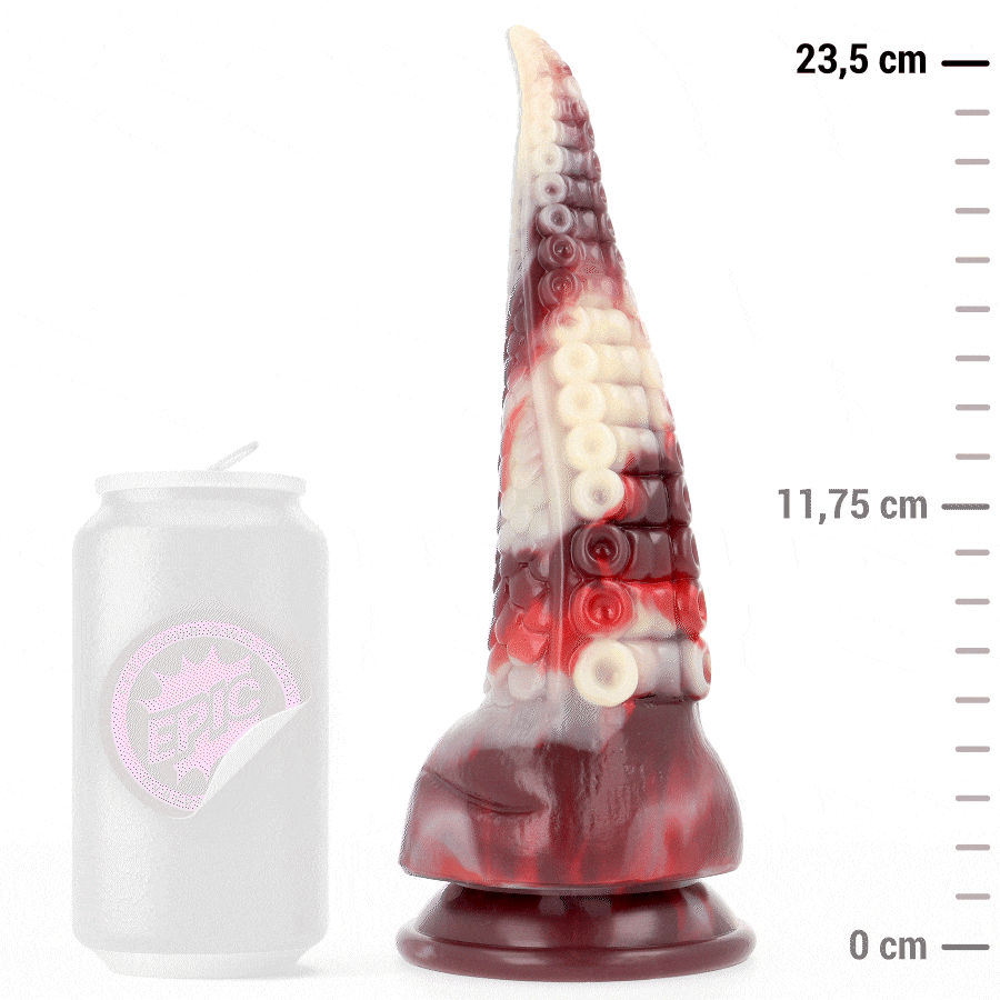 Imagen que nos facilita EPIC de su producto erótico EPIC - DRAXIS DILDO SOMBRA ABISMAL para nuestra categoría "JUGUETES BIENESTAR |Dildos sin Vibración".