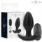 Imagen que nos facilita INTENSE ANAL TOYS de su producto erótico INTENSE - JOEY PLUG ANAL 10 VIBRACIONES NEGRO CONTROL REMOTO para nuestra categoría "JUGUETES BIENESTAR |Anal|Plugs Anales".