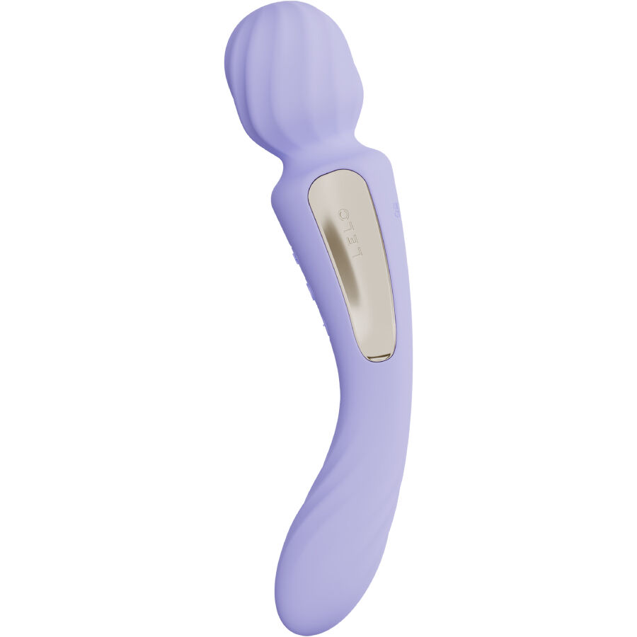 Imagen que nos facilita LELO de su producto erótico LELO - SWITCH VIBRADOR WANDA ESTIMULACIÓN DOBLE LILA para nuestra categoría "JUGUETES BIENESTAR |Vibradores|Vibrador WAND".