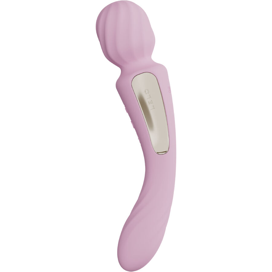 Imagen que nos facilita LELO de su producto erótico LELO - SWITCH VIBRADOR WANDA ESTIMULACIÓN DOBLE ROSA para nuestra categoría "JUGUETES BIENESTAR |Vibradores|Vibrador WAND".