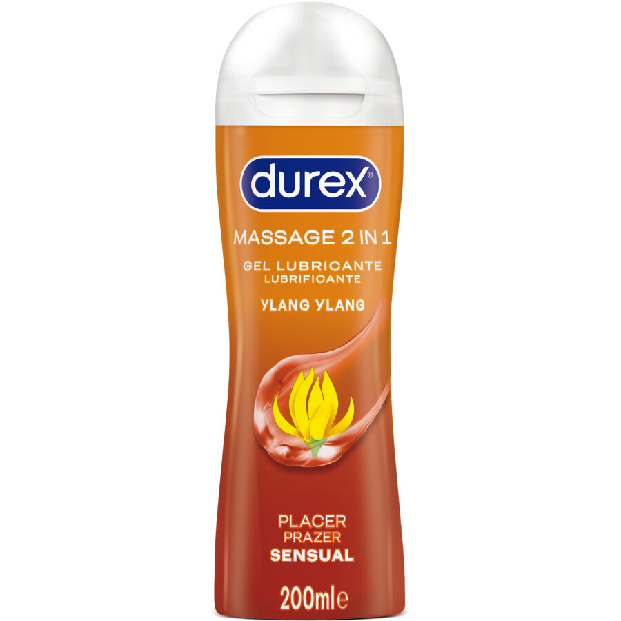 Imagen que nos facilita DUREX LUBES de su producto erótico DUREX - GEL LUBRICANTE DE MASAJE SENSUAL YLANG YLANG 200 ML para nuestra categoría "DROGUERÍA |Lubricantes|Con deliciosos Sabores".