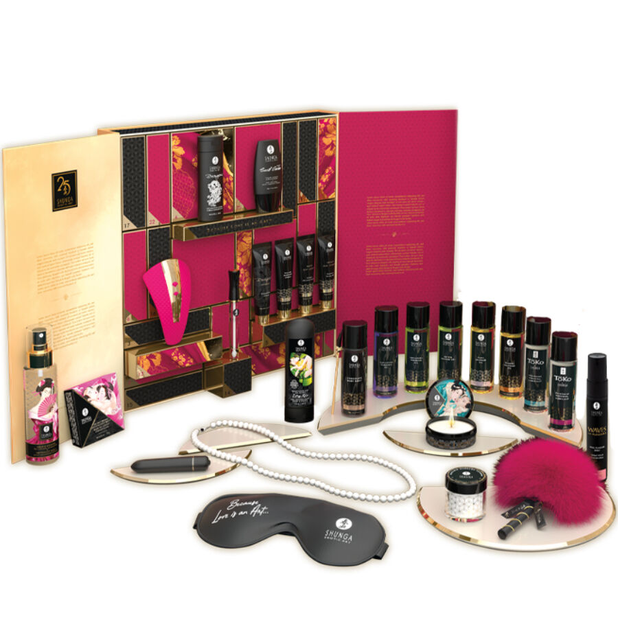 Imagen que nos facilita SHUNGA KITS de su producto erótico SHUNGA - CALENDARIO DE DESEOS EXCLUSIVO 25 ANIVERSARIO para nuestra categoría "ARTÍCULOS VARIOS|Kits Parejas".