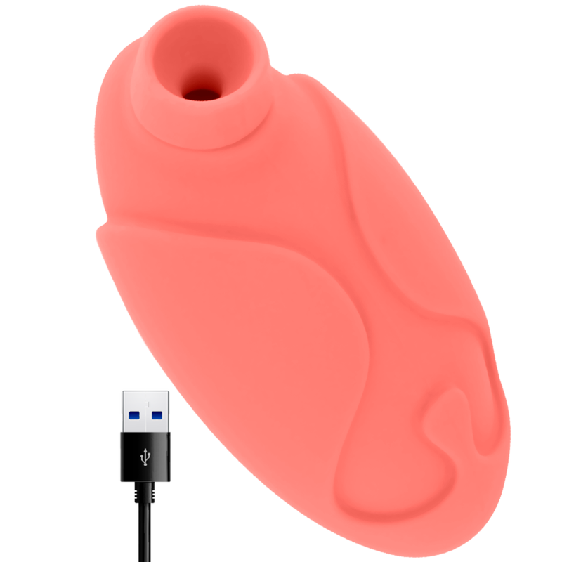 Imagen que nos facilita OHMAMA de su producto erótico OHMAMA - ESTIMULADOR ONDAS CLITORIS CORAL para nuestra categoría "JUGUETES BIENESTAR |Juguetes para Mujeres|Estimuladores|Succionadores sin vibración".