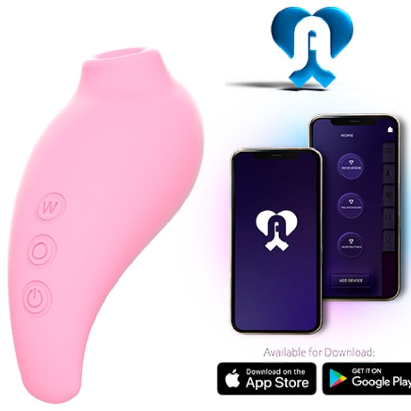 Imagen que nos facilita ADRIEN LASTIC de su producto erótico ADRIEN LASTIC - REVELATION SUCCIONADOR CLÍTORIS ROSA - APP GRATUITA para nuestra categoría "JUGUETES BIENESTAR |Vibradores|Vibradores Succionadores Ondas Presión".