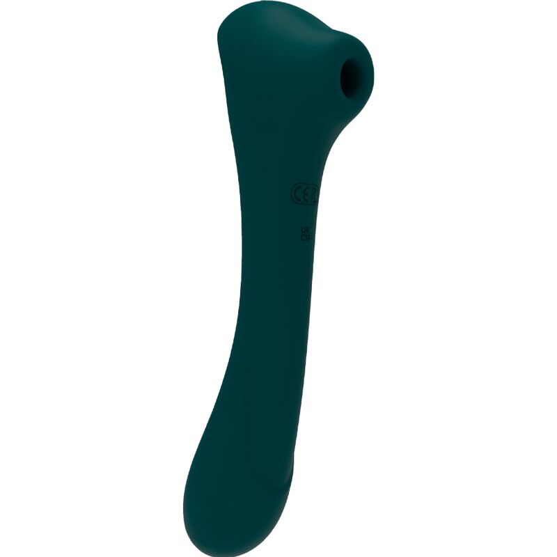 Imagen que nos facilita ALIVE de su producto erótico ALIVE - QUIVER ONDAS ESTIMULADORAS & VIBRADOR VERDE para nuestra categoría "JUGUETES BIENESTAR |Vibradores|Vibradores Succionadores Ondas Presión".