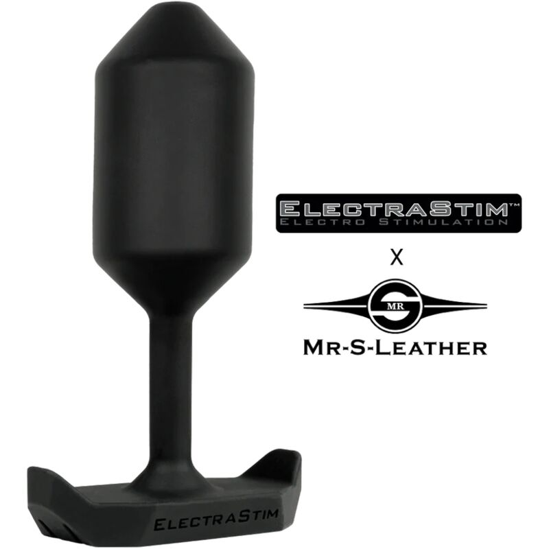 La marca ELECTRASTIM nos facilita esta imagen de su producto ELECTRASTIM - ELECTRO PLUG ANAL MR-S-LEATHER para nuestro catálogo.