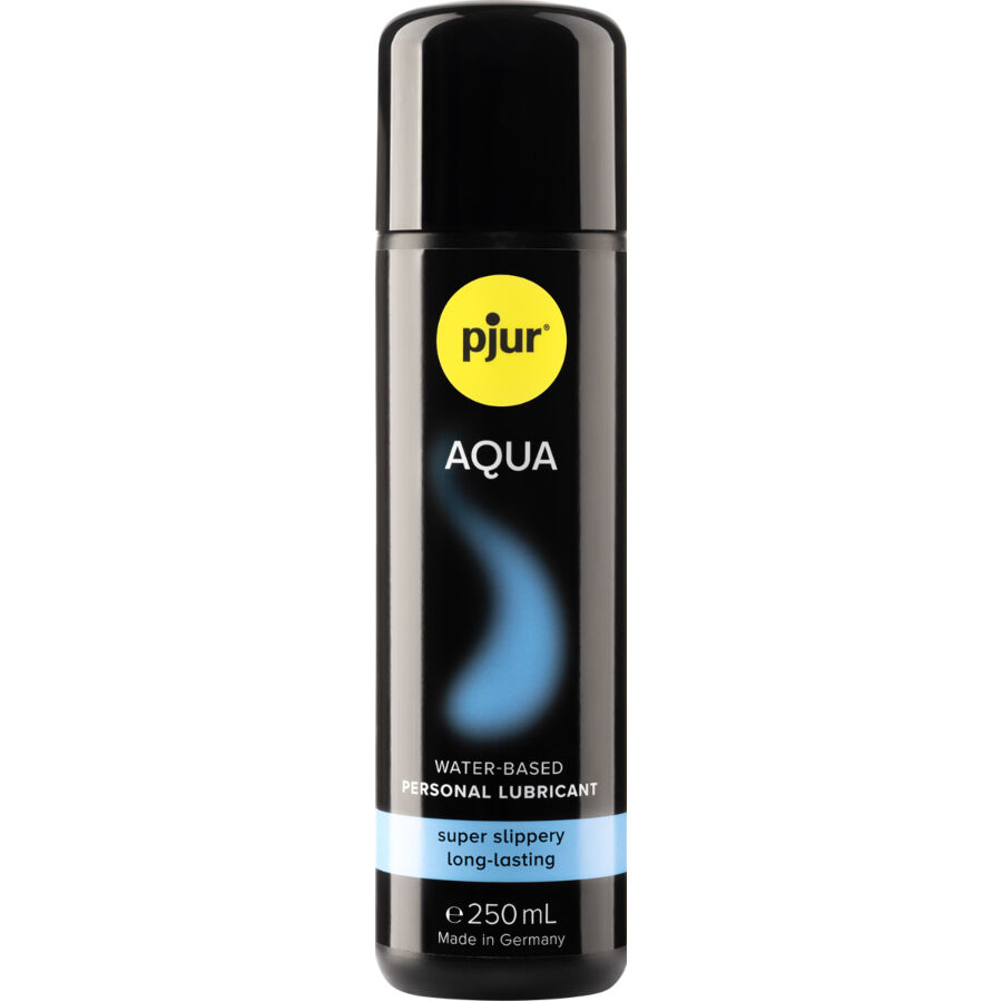 La marca PJUR nos facilita esta imagen de su producto PJUR - AQUA LUBRICANTE BASE AGUA 250 ML para nuestro catálogo.