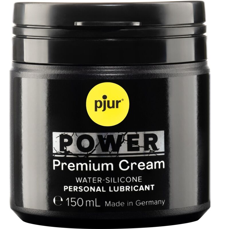La marca PJUR nos facilita esta imagen de su producto PJUR - POWER PREMIUM CREAM PERSONAL LUBRICANT 150 ML para nuestro catálogo.