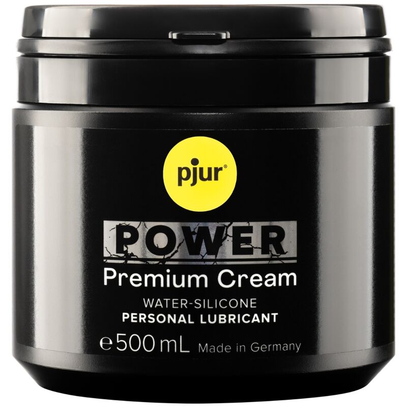 La marca PJUR nos facilita esta imagen de su producto PJUR - POWER PREMIUM CREAM PERSONAL LUBRICANT 500 ML para nuestro catálogo.