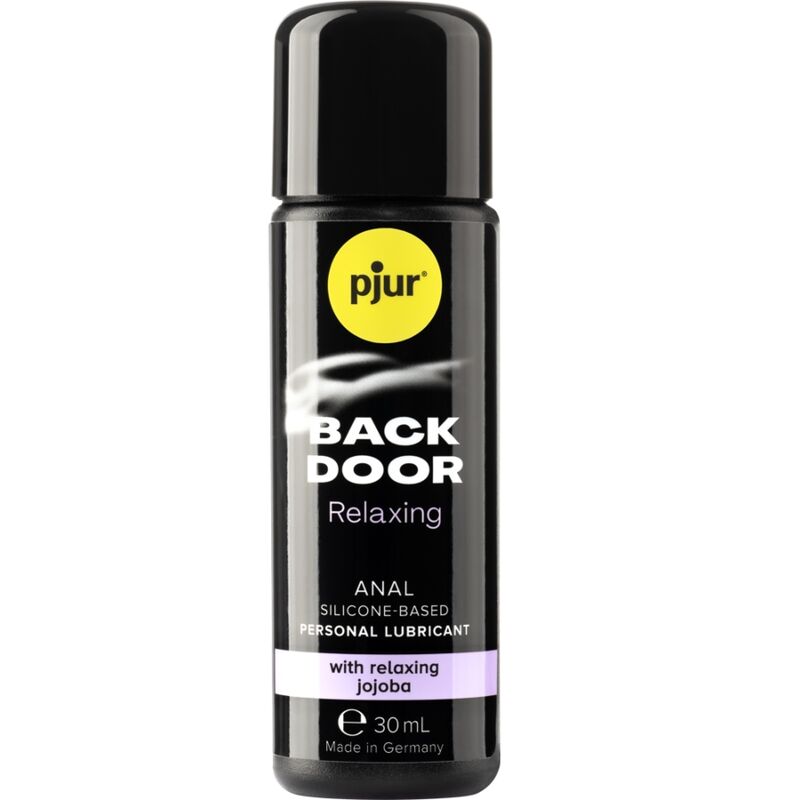 La marca PJUR nos facilita esta imagen de su producto PJUR - BACK DOOR RELAXING LUBRICANTE ANAL JOJOBA 30 ML para nuestro catálogo.