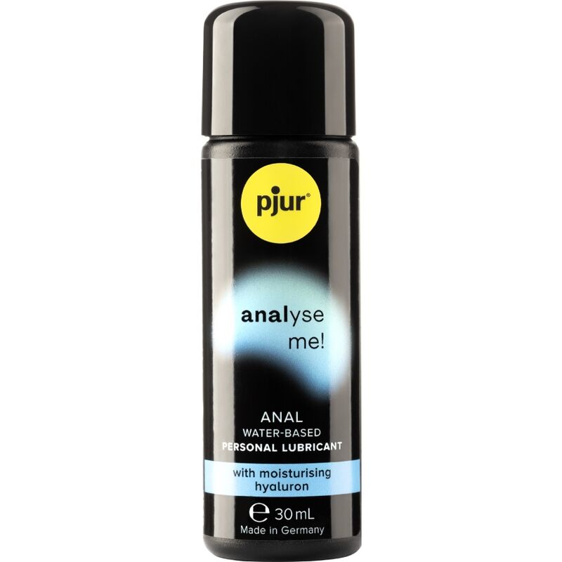La marca PJUR nos facilita esta imagen de su producto PJUR - ANALYSE ME LUBRICANTE AGUA ANAL 30 ML para nuestro catálogo.