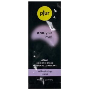 La marca PJUR nos facilita esta imagen de su producto PJUR - ANALYSE ME GEL RELAJANTE ANAL 1.5 ML para nuestro catálogo.