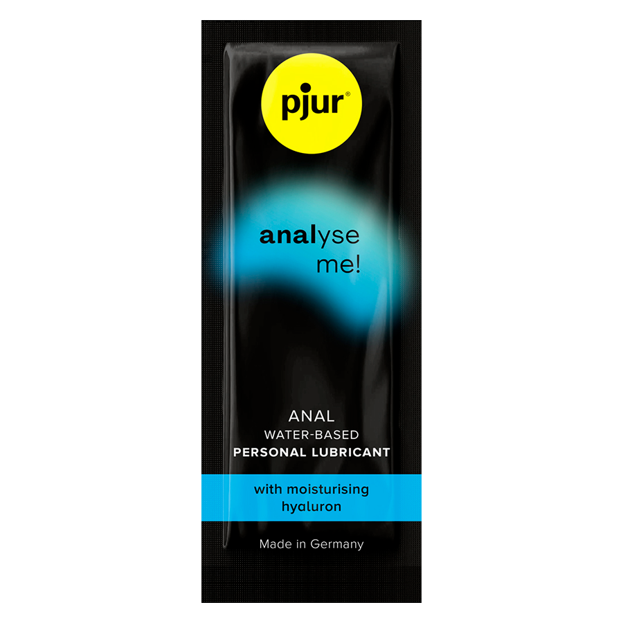 La marca PJUR nos facilita esta imagen de su producto PJUR - ANALYSE ME LUBRICANTE AGUA ANAL 2 ML para nuestro catálogo.