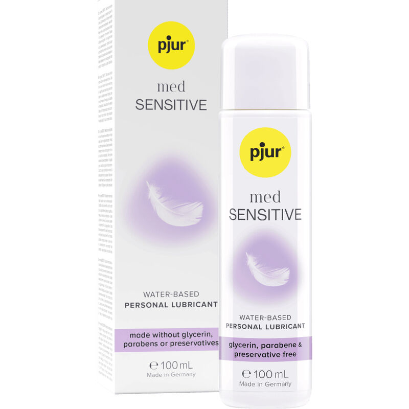 La marca PJUR nos facilita esta imagen de su producto PJUR - MED SENSITIVE GLIDE LUBRICANTE BASE AGUA 100 ML para nuestro catálogo.