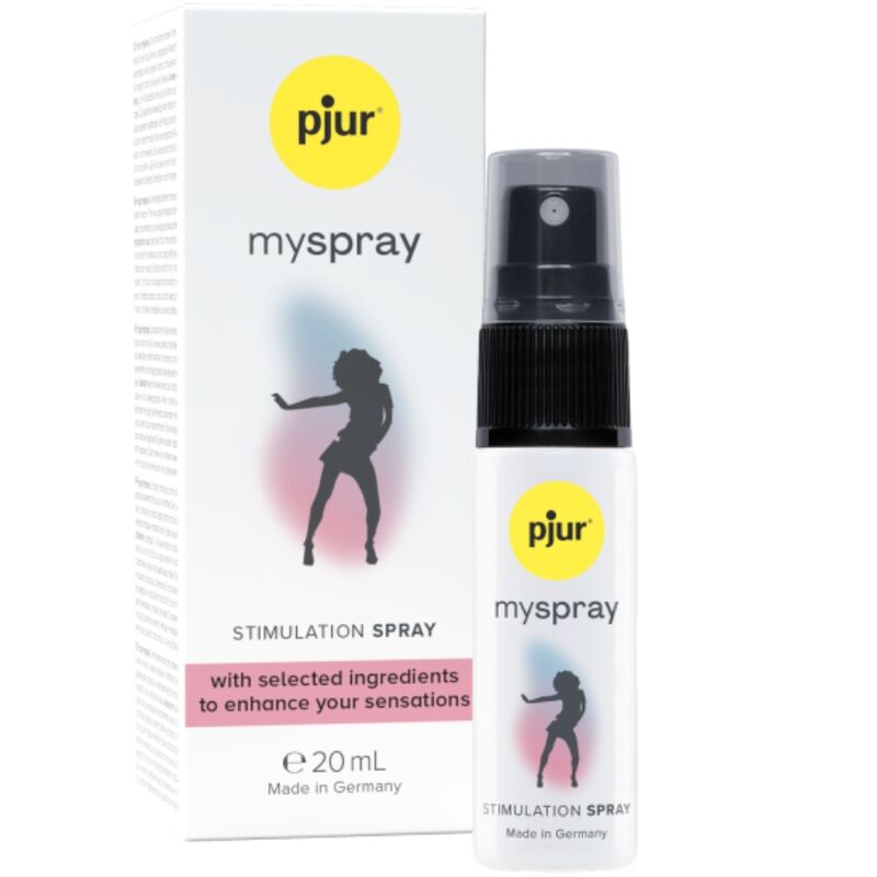La marca PJUR nos facilita esta imagen de su producto PJUR - MYSPRAY ESTIMULANTE AUMENTO DESEO PARA LA MUJER para nuestro catálogo.